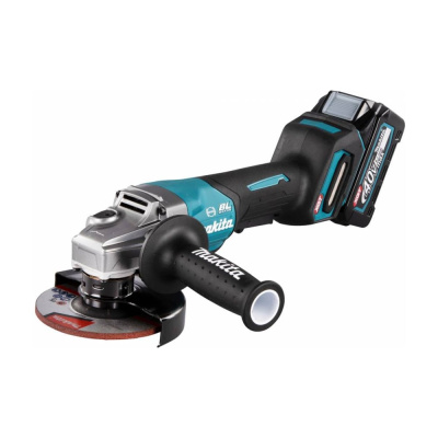 Машина шлифовальная угловая Makita аккум. XGT BL 40В, 125 мм, с комплектом аккум. 1x4Ач BL4040F