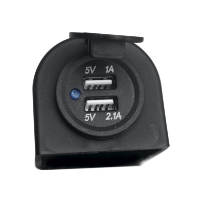 Розетка-USB РИФ 3,1А, в корпусе