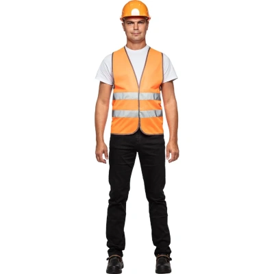 Жилет сигнальный, Тип 1Е, цв.оранж.(р.XS-M/40-46)