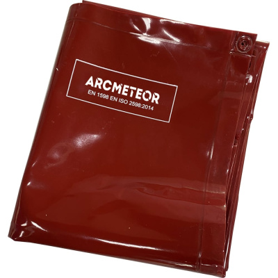 Шторка защитная 2x1.6 м, красная ARCMETEOR ЦУС15272