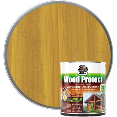 Пропитка для защиты древесины Dufa Wood Protect сосна 750 мл