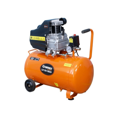 Воздушный компрессор Gramex LK 50-1800 (238л/мин, объем - 50л,1,8кВт, 8 бар
