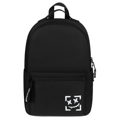 Рюкзак Berlingo UrbanStyle "Graffiti Black" 40*28*11см, 1 отделение, 3 кармана, эргономичная спинка
