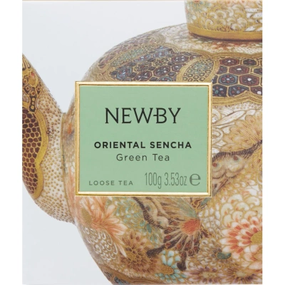 Чай Newby Oriental Sencha зеленый листовой, 100г