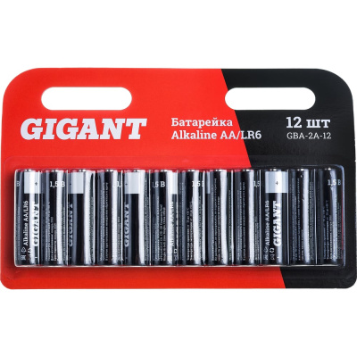 Батарейка Gigant Alkaline АА/LR6 GBA-2A-12