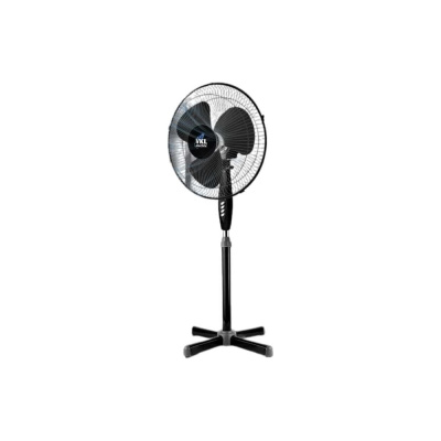 Вентилятор напольный VKL electric VGF-02-RC Black 40 Вт с пультом и таймером 3 режима чёрный