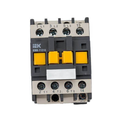 Контактор IEK КМИ-11210, 12А, 24В/АС3, 1НО