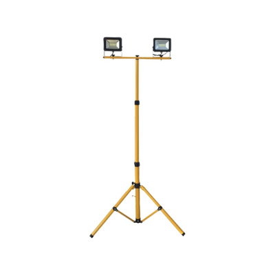 Прожектор FL-LED Light-PAD STAND 2x20W Grey 4200К 4000Лм 2x20Вт AC220-240В 70-164x60x60см 2600г-2 x На стойке