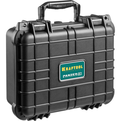 Ударопрочный ящик KRAFTOOL Panzer пластиковый, степень защиты IP55, 13"