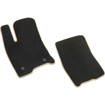 Передние коврики для Infiniti G35 37 2006 2022 Vicecar 2EV19001-бежевый