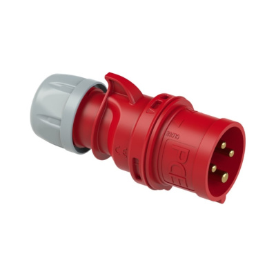 Кабельная вилка PCE 16А 380V 3P+E IP44