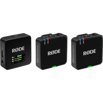 Радиосистема Rode Wireless GO (Gen 3), 2-х канальная, ультракомпактная