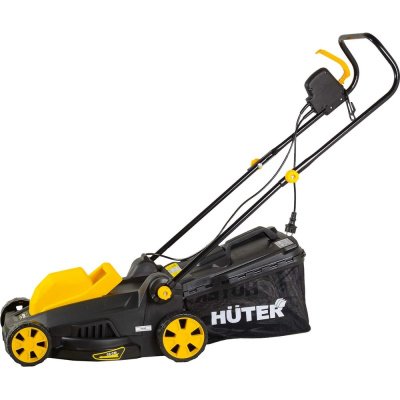Газонокосилка сетевая HUTER ELM-1400Т, 1400 Вт, 3200 об/мин, ширина скашивания 38 см, 70/4/6