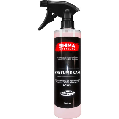 Полироль для пластика SHIMA DETAILER PARFUME CARE AMOUR парфюмированный матовый 500мл