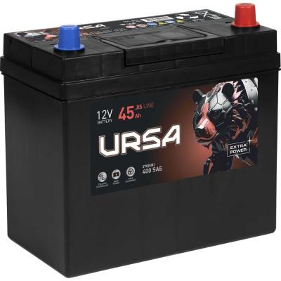 Аккумуляторная батарея URSA Extra power Asia 45Ah R+ UEA450