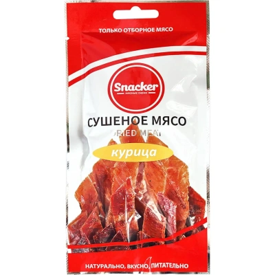 Снеки Курица сушеная Snacker, 50г