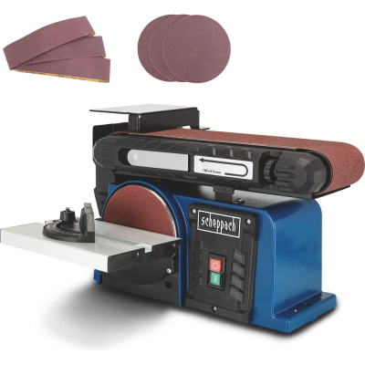 Ленточно-дисковый шлифовальный станок BTS900 Scheppach