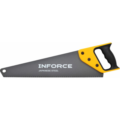 Ножовка по дереву Inforce 11-12 TPI, 450 мм