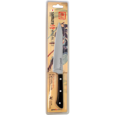 Универсальный кухонный нож Samura HARAKIRI SHR-0023B/K