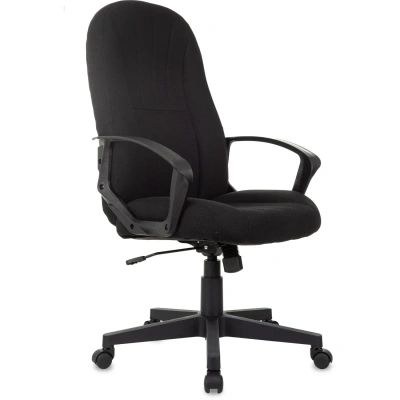 Кресло БР Комус Мебель EChair 665 ткань,черный,пластик