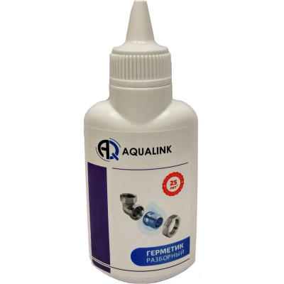 Анаэробный клей-герметик AQUALINK разборный, 100 г