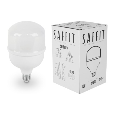 Светодиодная лампа SAFFIT SBHP1070 70W 230V E27-E40 6400K