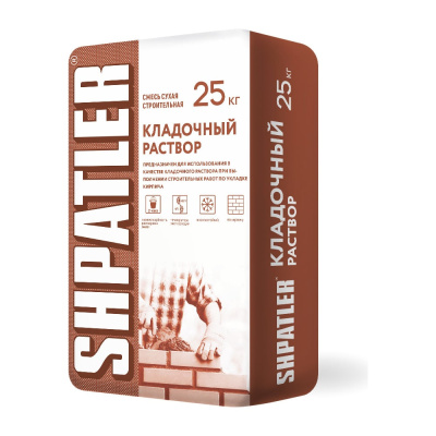 Цветной кладочный раствор ШПАТЛЕР М150, черный, 25 кг Ш00092
