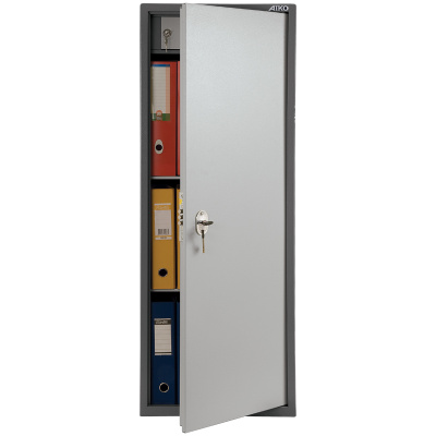 Шкаф металлический для документов AIKO "SL-125Т" ГРАФИТ, 1252х460х340 мм, 28 кг, S10799130502