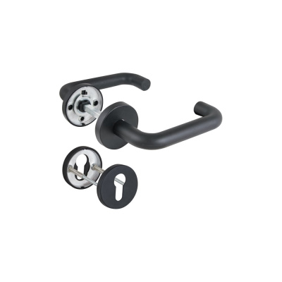 Комплект дверных ручек Fuaro DH-0219 NE