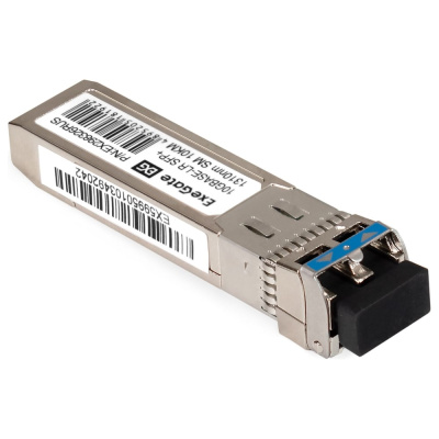 Трансивер ExeGate SFP+ EXT-10G-SM1310-LC2-10KM 10GBase-LR для одномодового оптического кабеля, 10 Гбит/с