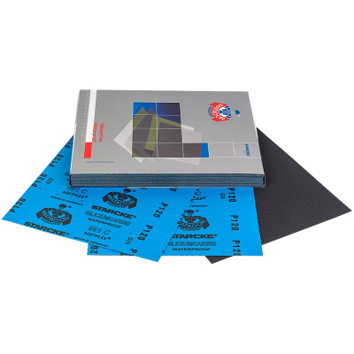 Водостойкая абразивная бумага 991 (50 шт; Р120; 230x280 мм) STARCKE