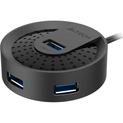 Разветвитель USB 3.0 A4Tech HUB-30C 4порт. черный