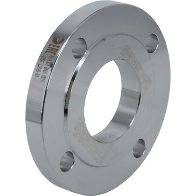 Фланец плоский с зеркалом нержавеющий NEWKEY AISI304 DN65 (2 1/2) (76мм), (CF8), РN16 NK-F65/4