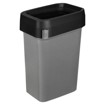 Контейнер для мусора Econova SMART BIN PRO 50л, серый