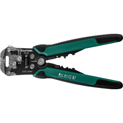 Стриппер KRAFTOOL TK-8 автоматический, многофункциональный, 0.05 - 8 мм2