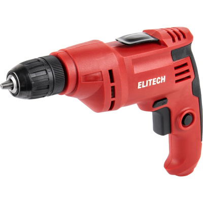 Дрель Elitech Д 0410РЭ (400Вт, БЗП)