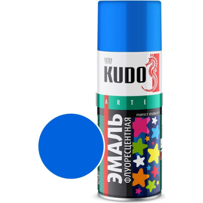 Эмаль флуоресцентная KUDO голубая