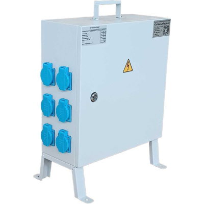Щит механизации SYSTEM POWER РУСП-63A-6х1P+N+PE 16А, 1х3P+N+PE 16А, 1х3P+N+PE 32А IP44