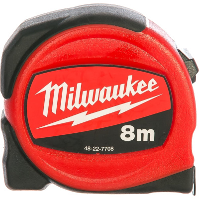 Рулетка 8м, ширина 25мм Milwaukee