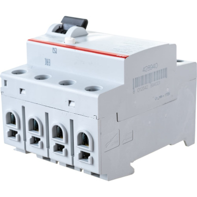 Выключатель диффиренциального тока ABB 4п 40A 30mA тип AC FH204