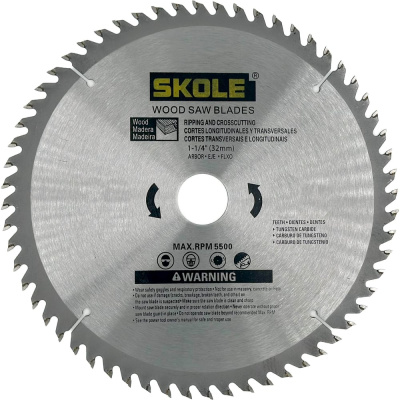Диск пильный по дереву Skole (D1) 230х24х32 D1