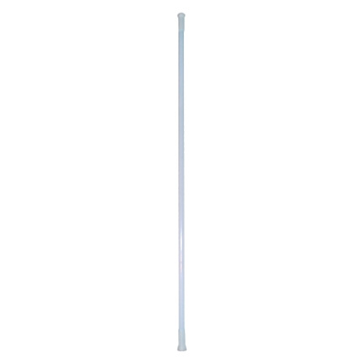 Карниз для ванной телескопический Delphinium 140-260см, белый, т/у