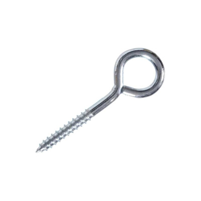 Круглый крючок STEELREX О - образный, цинк 6,0х 80 кор. с ок. - 40 шт.