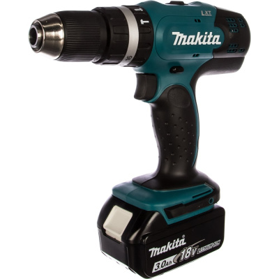 Аккумуляторная дрель Makita DHP453RFE активно