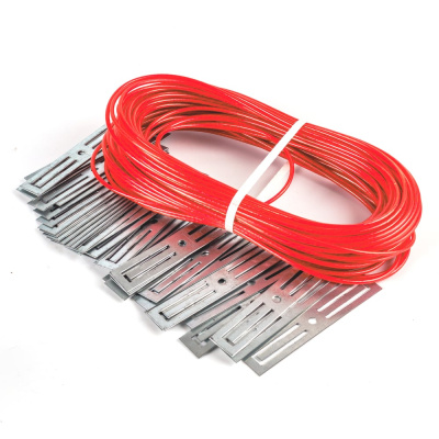 Комплект крепежа в водосточную трубу в 2 нитки, 20 м (трос+крепежи) Extherm DRAIN/2 EXTHERM DRAIN/2
