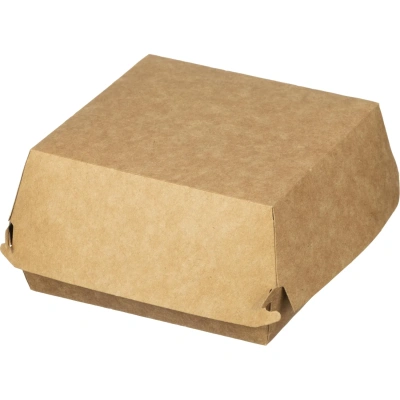 Упаковка ECO BURGER M, 100х100х60, крафт, 300 шт/кор