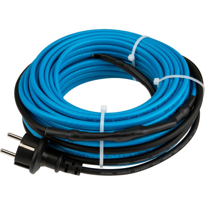 Саморегулирующийся греющий кабель на трубу REXANT 15MSR-PB 20M 51-0622