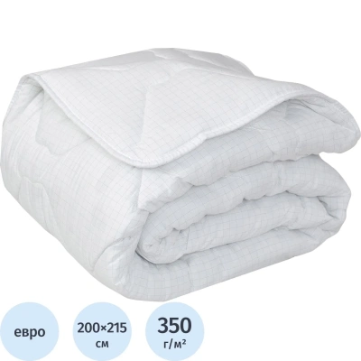 Одеяло 200х215 см, CARBON FORCE, 350 г. пэ микроволокно, микрофибра
