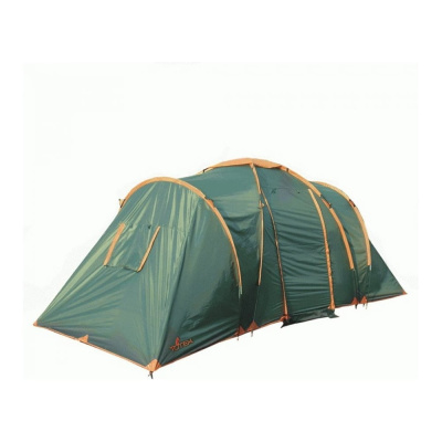 Палатка Tramp Totem Hurone 6 V2 зеленый TTT-035 — кемпинговая палатка на 6 человек