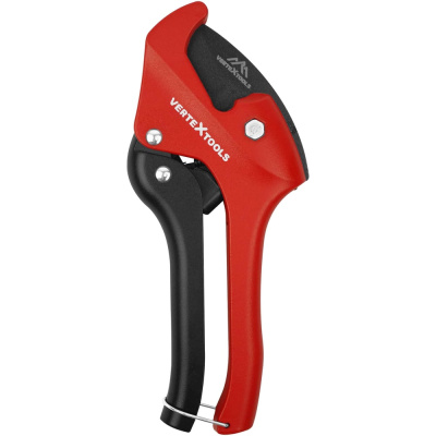 Ножницы для пластиковых труб vertextools PRO 36мм,с храповым механизмом.